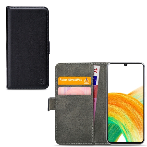 Mobilize Classic Gelly Wallet Book Case Samsung Galaxy A33 5G Black