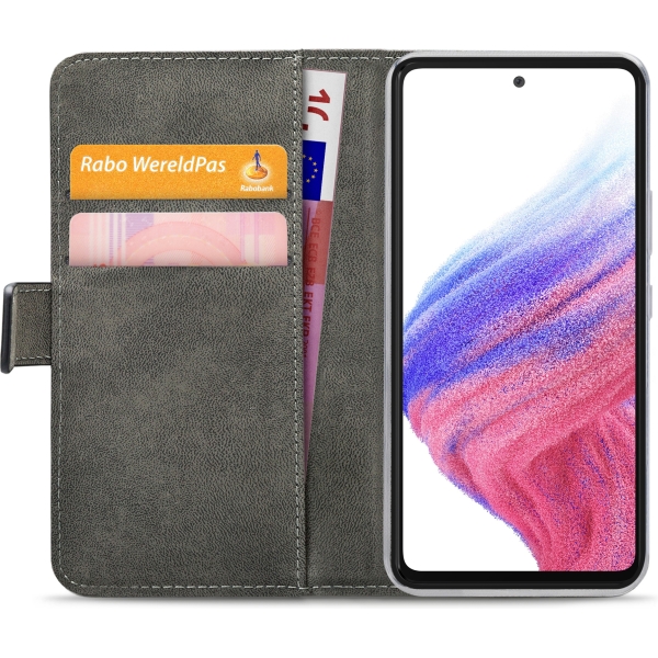 Mobilize Classic Gelly Wallet Book Case Samsung Galaxy A53 5G Black - Afbeelding 4
