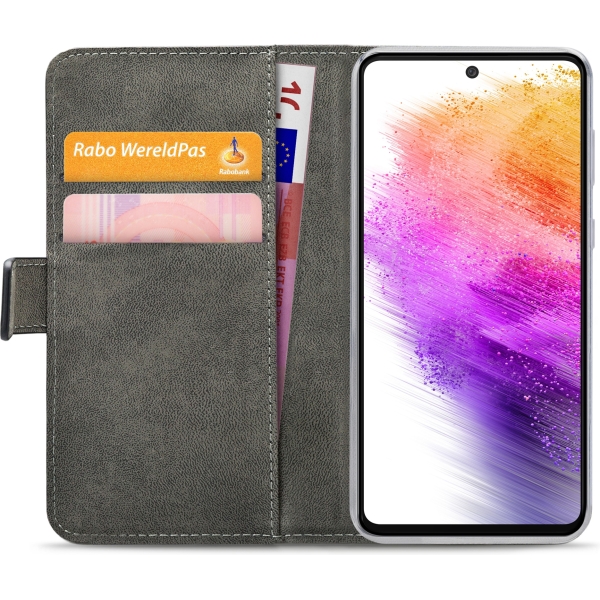 Mobilize Classic Gelly Wallet Book Case Samsung Galaxy A73 5G Black - Afbeelding 4