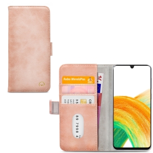 Mobilize Elite Gelly Wallet Book Case Samsung Galaxy A33 5G Soft Pink