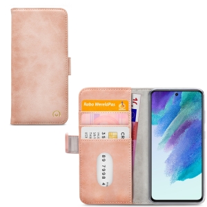 Mobilize Elite Gelly Wallet Book Case Samsung Galaxy S21 Fe 5G Soft Pink