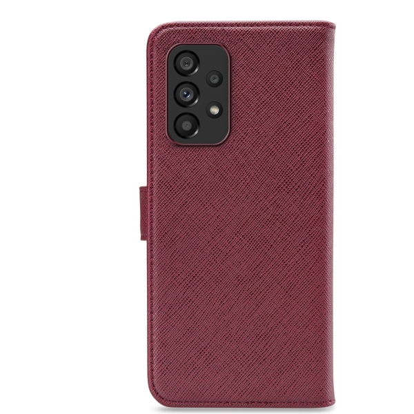 My Style Flex Wallet For Samsung Galaxy A53 5G Bordeaux - Afbeelding 2