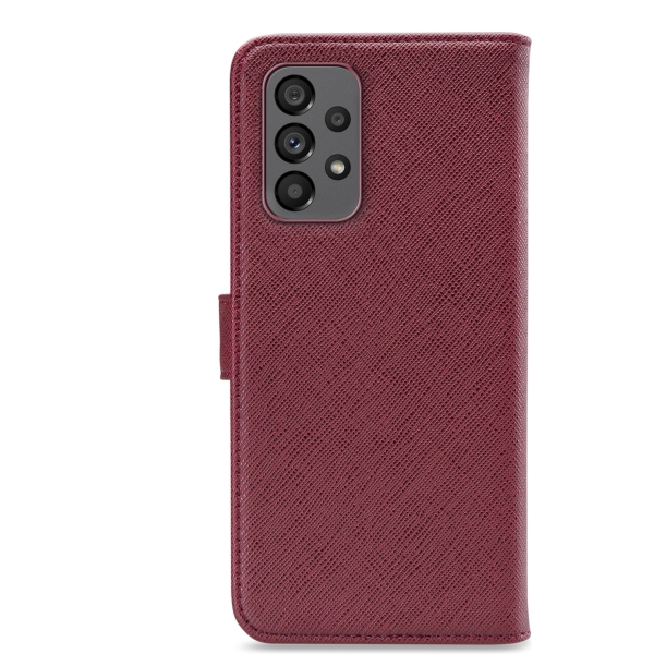 My Style Flex Wallet For Samsung Galaxy A73 5G Bordeaux - Afbeelding 2