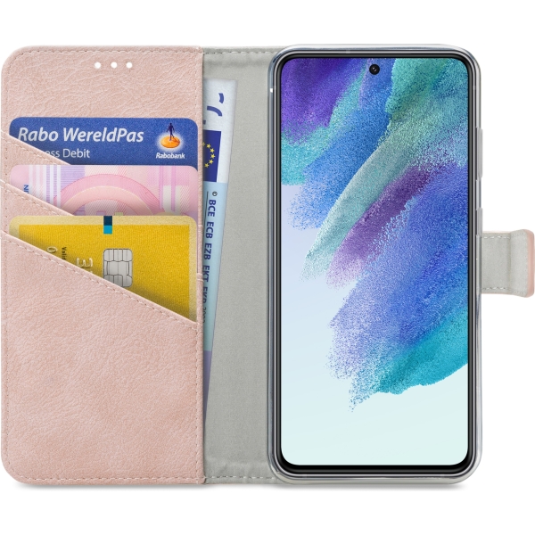 My Style Flex Wallet For Samsung Galaxy S21 Fe 5G Pink - Afbeelding 3