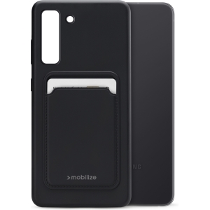Mobilize Rubber Gelly Card Case Samsung Galaxy S20 Fe Matt Black