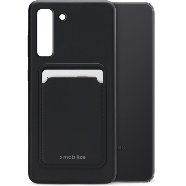Mobilize Rubber Gelly Card Case Samsung Galaxy S20 Fe Matt Black