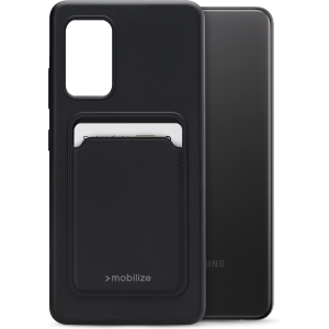 Mobilize Rubber Gelly Card Case Samsung Galaxy A32 4G Matt Black