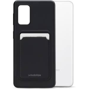 Mobilize Rubber Gelly Card Case Samsung Galaxy A32 5G Matt Black
