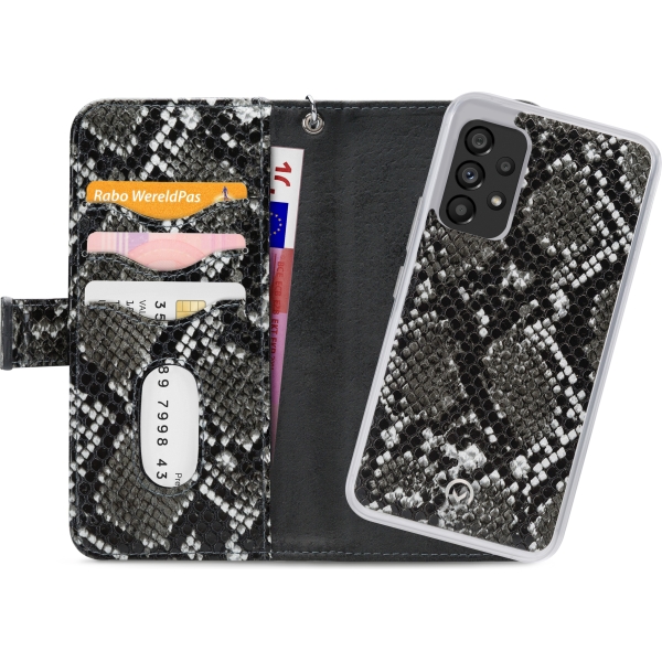 Mobilize 2In1 Magnet Zipper Case Samsung Galaxy A53 5G Black/Snake - Afbeelding 4