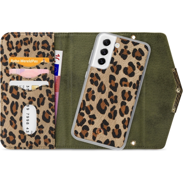 Mobilize 2In1 Gelly Clutch For Samsung Galaxy S21 Fe 5G Green Leopard - Afbeelding 4