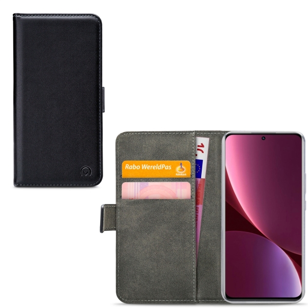 Mobilize Classic Gelly Wallet Book Case Xiaomi 12 Pro/12S Pro Black
