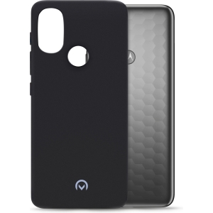 Mobilize Rubber Gelly Case Motorola Moto E20 Matt Black
