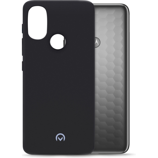 Mobilize Rubber Gelly Case Motorola Moto E20 Matt Black