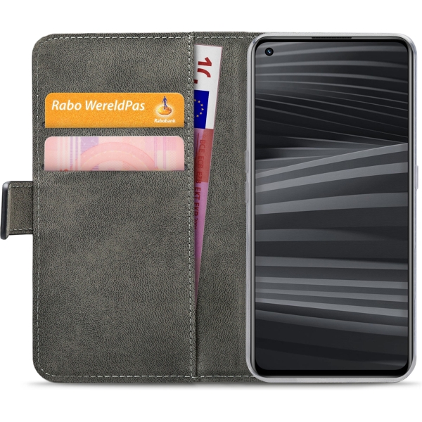 Mobilize Classic Gelly Wallet Book Case Realme Gt 2/Neo 3T Black - Afbeelding 4