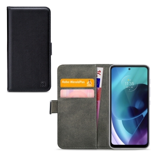 Mobilize Classic Gelly Wallet Book Case Motorola Moto G71 5G Black