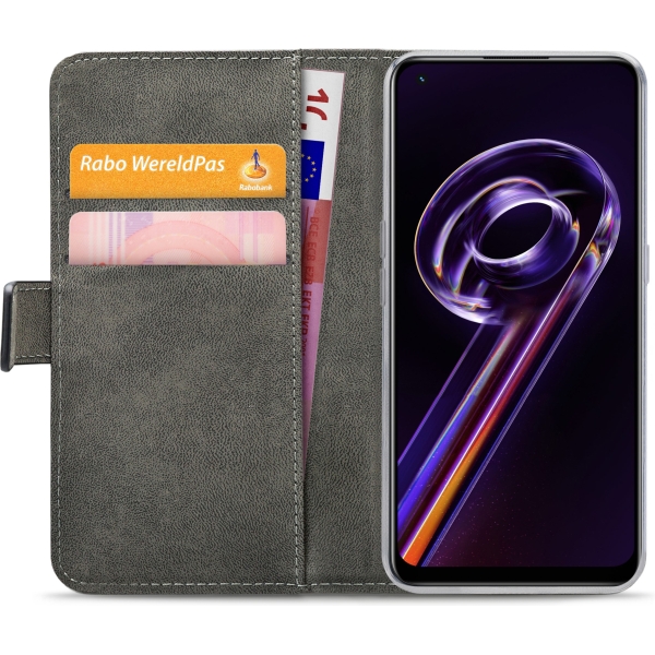 Mobilize Classic Gelly Wallet Book Case Realme 9 4G/9 Pro+ Black - Afbeelding 4