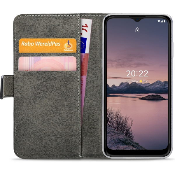 Mobilize Classic Gelly Wallet Book Case Nokia G11/G21 Black - Afbeelding 4