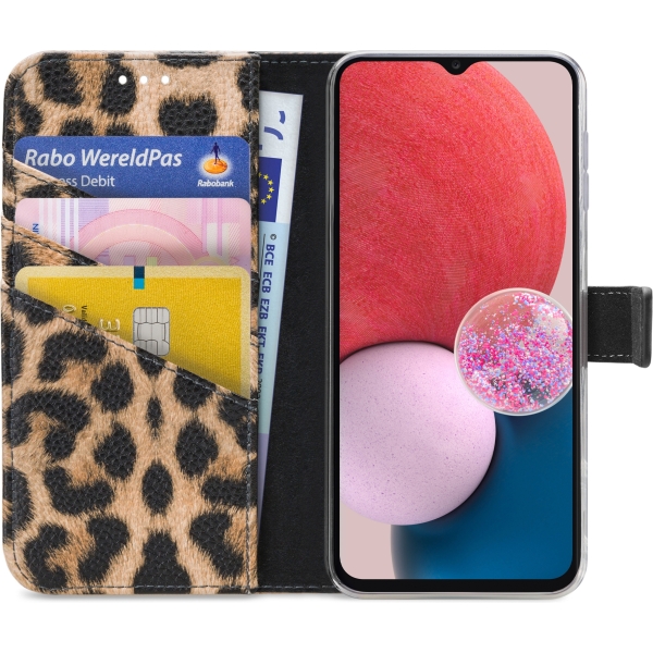 My Style Flex Wallet For Samsung Galaxy A13 4G Leopard - Afbeelding 3
