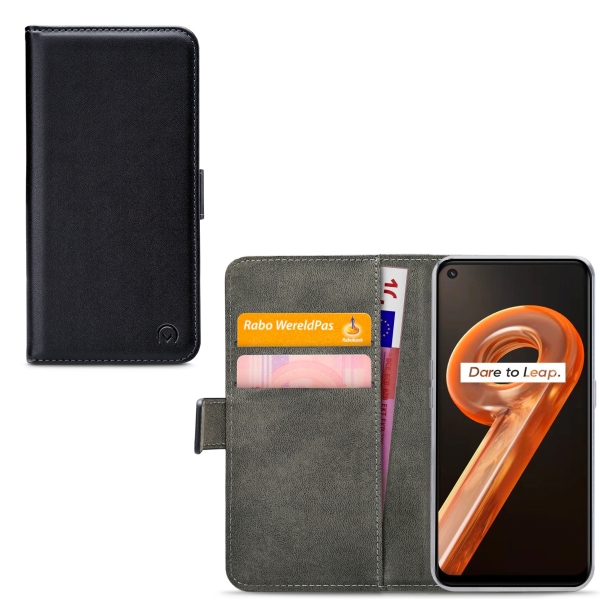 Mobilize Classic Gelly Wallet Book Case Realme 9I Black