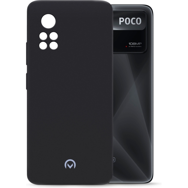 Mobilize Rubber Gelly Case Xiaomi Poco X4 Pro 5G Matt Black