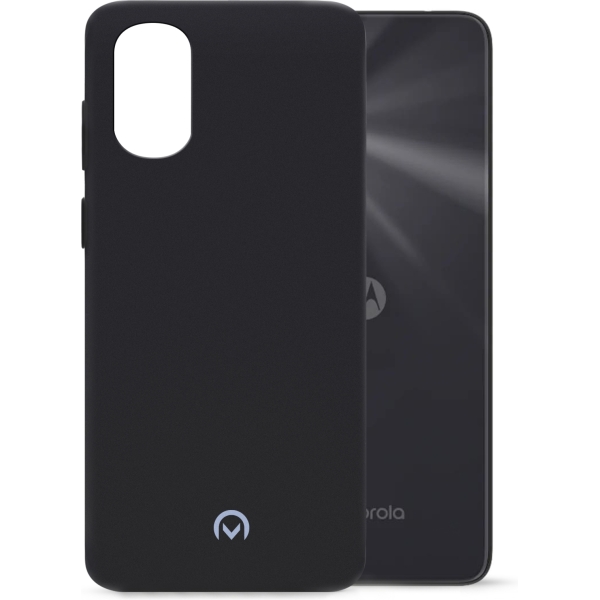 Mobilize Rubber Gelly Case Motorola Moto G22 Matt Black
