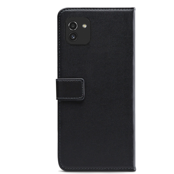 Mobilize Classic Gelly Wallet Book Case Samsung Galaxy A03 Black - Afbeelding 3