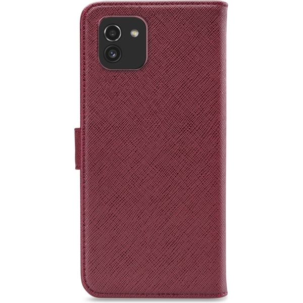 My Style Flex Wallet For Samsung Galaxy A03 Bordeaux - Afbeelding 2