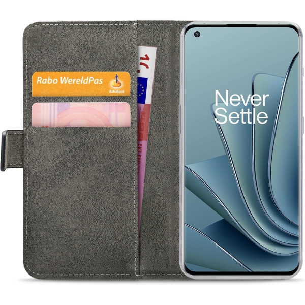 Mobilize Classic Gelly Wallet Book Case Oneplus 10 Pro Black - Afbeelding 4