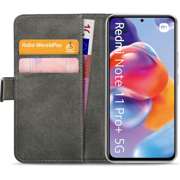 Mobilize Classic Gelly Wallet Book Case Xiaomi Redmi Note 11 Pro+ 5G Black - Afbeelding 4