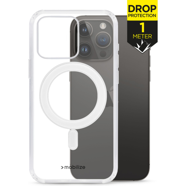 Mobilize Magsafe Compatible Naked Protection Case For Apple Iphone 14 Pro Max Clear