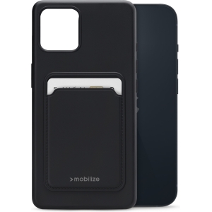 Mobilize Rubber Gelly Card Case Apple Iphone 14 Matt Black