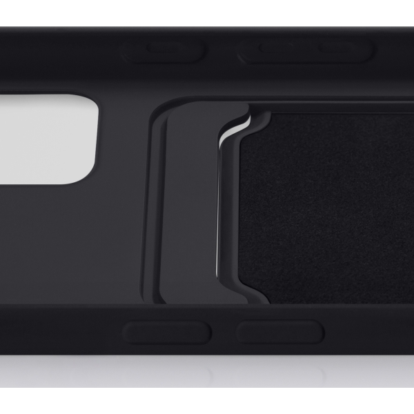 Mobilize Rubber Gelly Card Case Apple Iphone 14 Pro Max Matt Black - Afbeelding 3