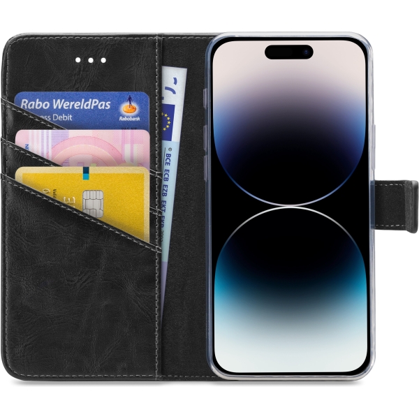 My Style Flex Wallet For Apple Iphone 14 Pro Black - Afbeelding 3