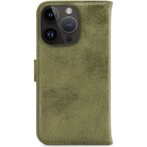 My Style Flex Wallet For Apple Iphone 14 Pro Olive - Afbeelding 2