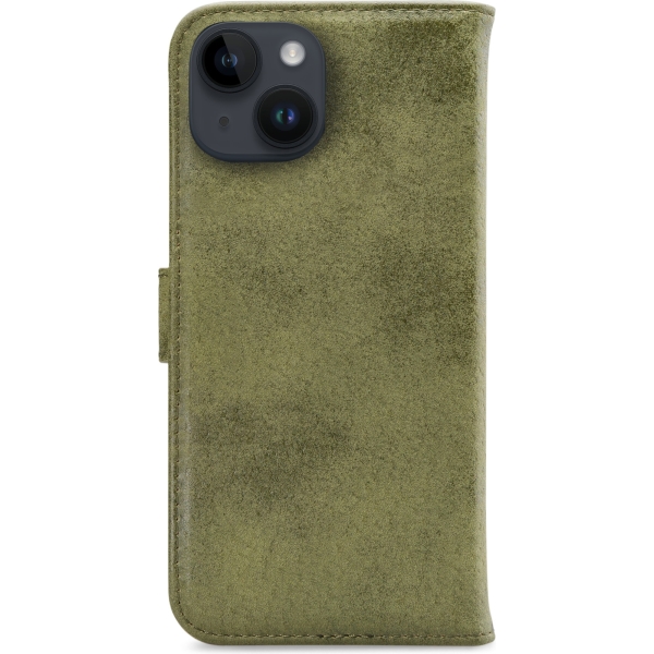 My Style Flex Wallet For Apple Iphone 14 Plus Olive - Afbeelding 2