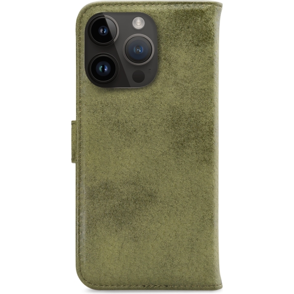 My Style Flex Wallet For Apple Iphone 14 Pro Max Olive - Afbeelding 2