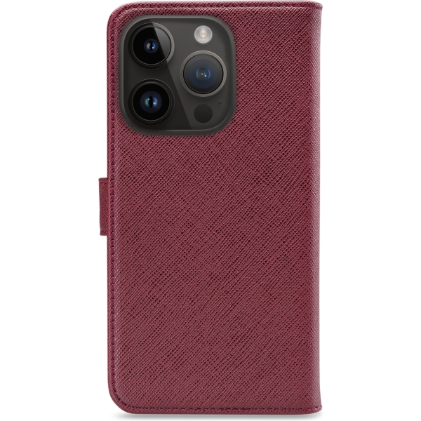 My Style Flex Wallet For Apple Iphone 14 Pro Bordeaux - Afbeelding 2