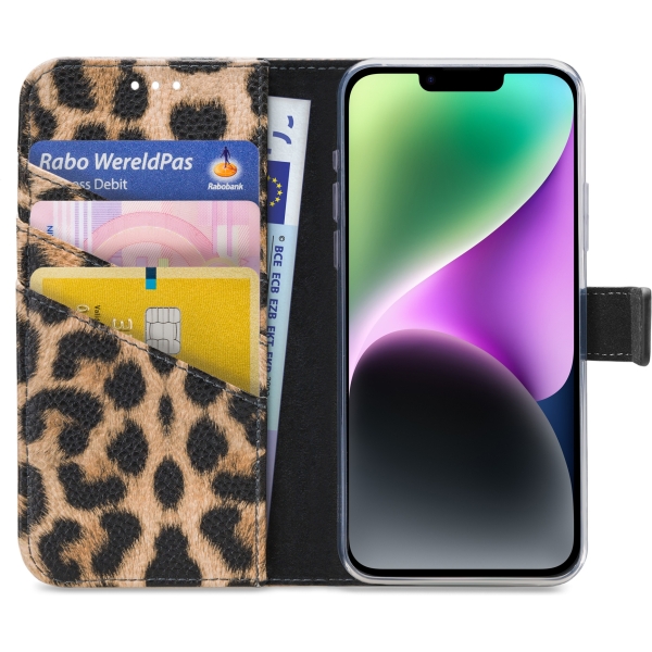My Style Flex Wallet For Apple Iphone 14 Plus Leopard - Afbeelding 3