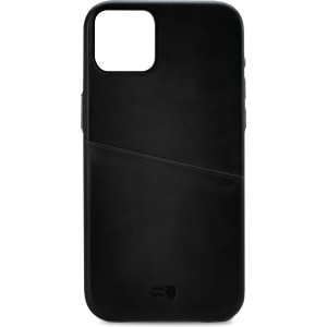 Senza Pure Leather Cover With Card Slot Apple Iphone 14 Plus Deep Black