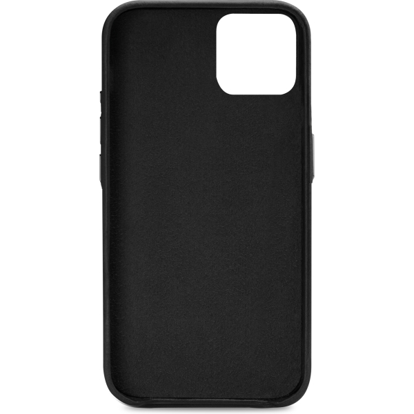 Senza Pure Leather Cover With Card Slot Apple Iphone 14 Plus Deep Black - Afbeelding 2
