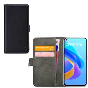 Mobilize Classic Gelly Wallet Book Case Oppo A76 4G/A96 4G Black