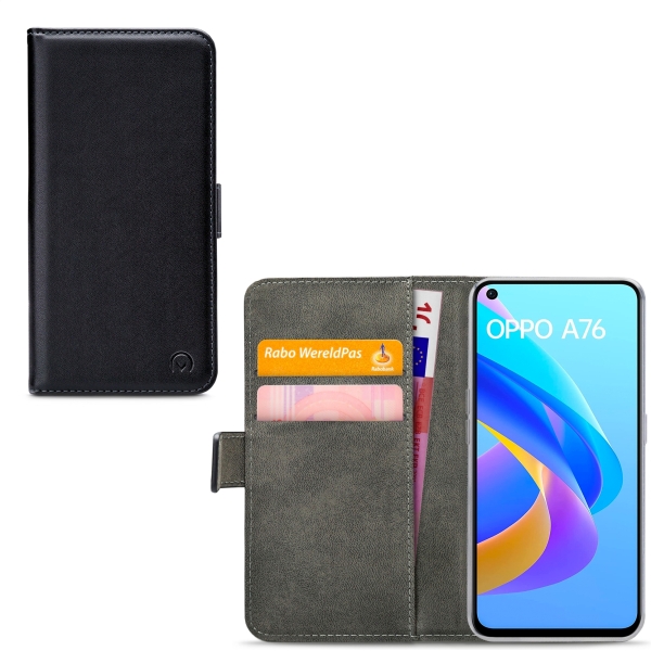 Mobilize Classic Gelly Wallet Book Case Oppo A76 4G/A96 4G Black