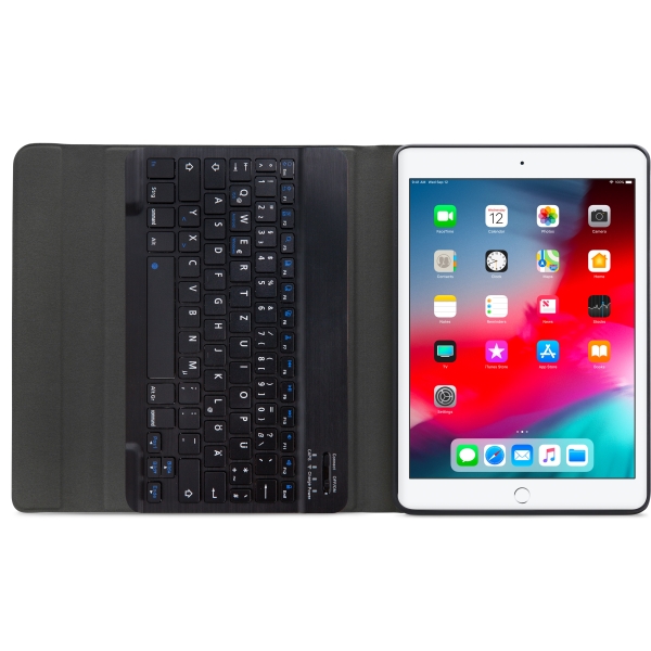 Mobilize Detachable Bluetooth Keyboard Case Apple Ipad Air/Air 2/Pro 9.7/9.7 2017/2018 Black Qwertz - Afbeelding 4
