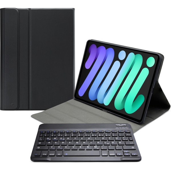 Mobilize Detachable Bluetooth Keyboard Case Apple Ipad Mini 6 (2021)/Mini (2024) Black Qwertz