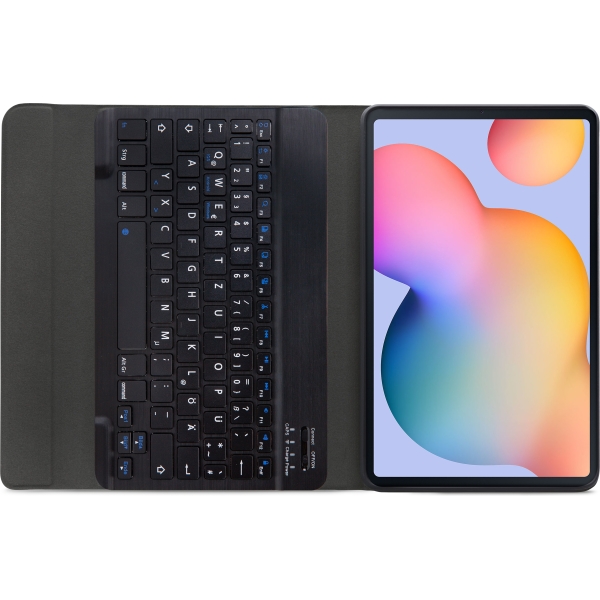 Mobilize Detachable Bluetooth Keyboard Case Samsung Galaxy Tab S6 Lite 10.4 (2020/2022) Black Qwertz - Afbeelding 4