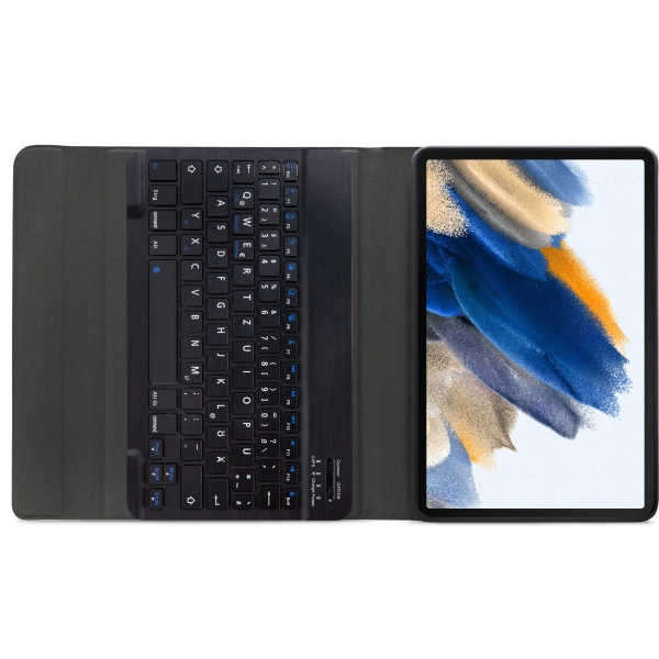 Mobilize Detachable Bluetooth Keyboard Case Samsung Galaxy Tab A8 10.5 2021 Black Qwertz - Afbeelding 4