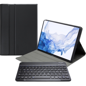 Mobilize Detachable Bluetooth Keyboard Case Samsung Galaxy Tab S7+/S8+ 12.4 Black Qwertz