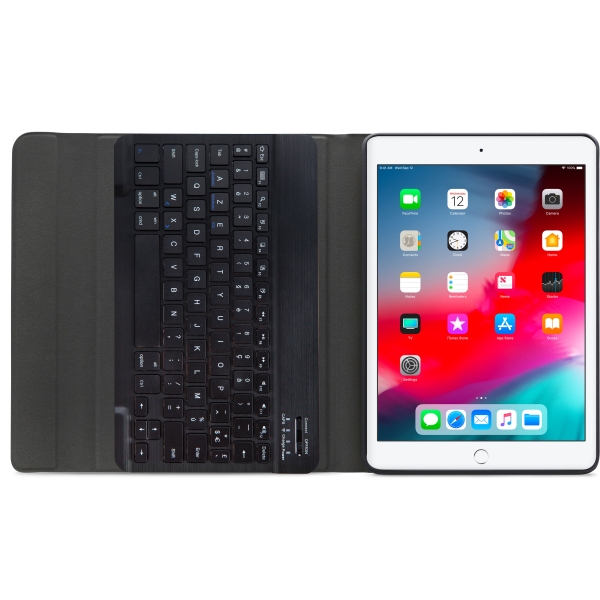Mobilize Detachable Bluetooth Keyboard Case Apple Ipad Air/Air 2/Pro 9.7/9.7 2017/2018 Black Azerty - Afbeelding 4