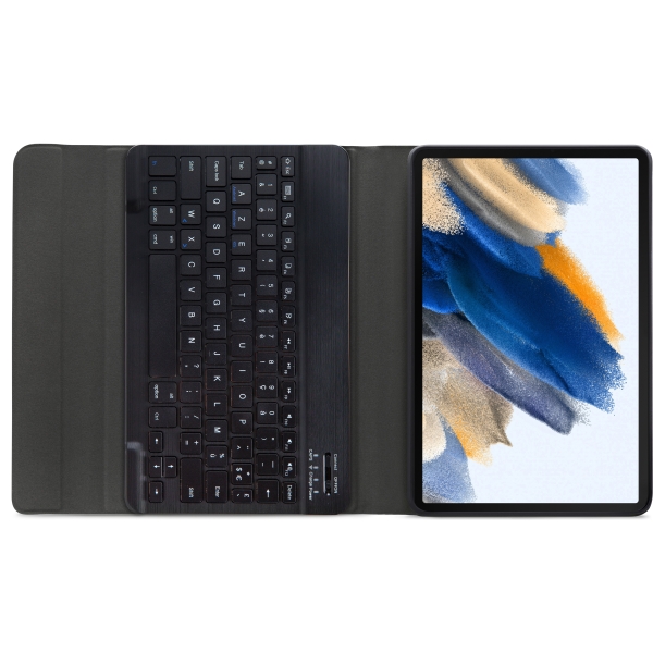 Mobilize Detachable Bluetooth Keyboard Case Samsung Galaxy Tab A8 10.5 2021 Black Azerty - Afbeelding 4