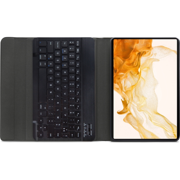 Mobilize Detachable Bluetooth Keyboard Case Samsung Galaxy Tab S7/S8 11 Black Azerty - Afbeelding 4